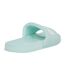 Womens/ladies Calypso Slides Light Blue Bench-2