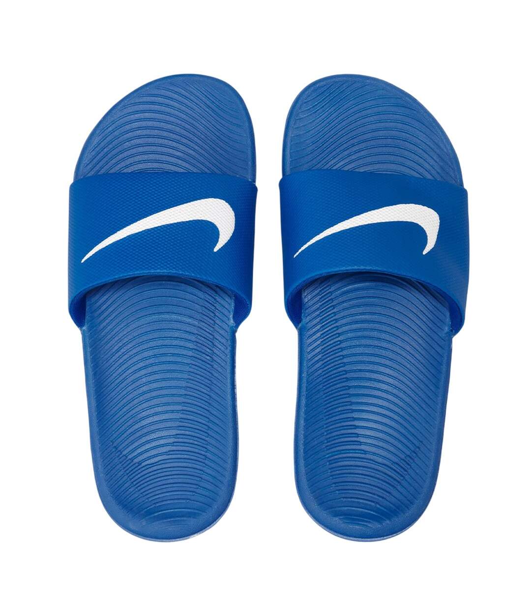 Claquettes Motif/style Logo Coffee Garçon Bleu Nike-3