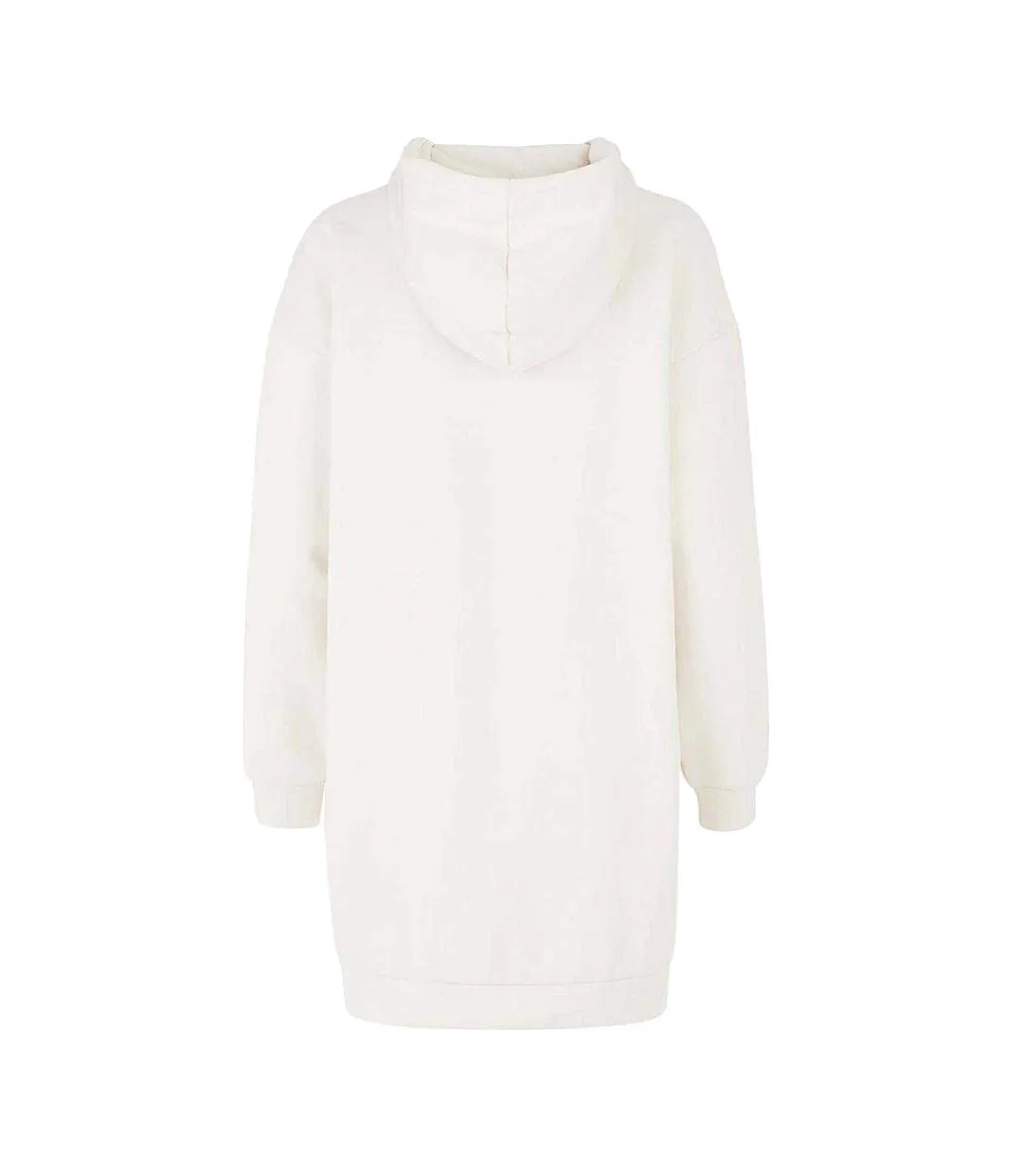 Womens/ladies Alma Hoodie Dress Crystal Grey CCDK Copenhagen-3