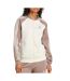 Veste blanche/taupe femme adidas sst  track-1