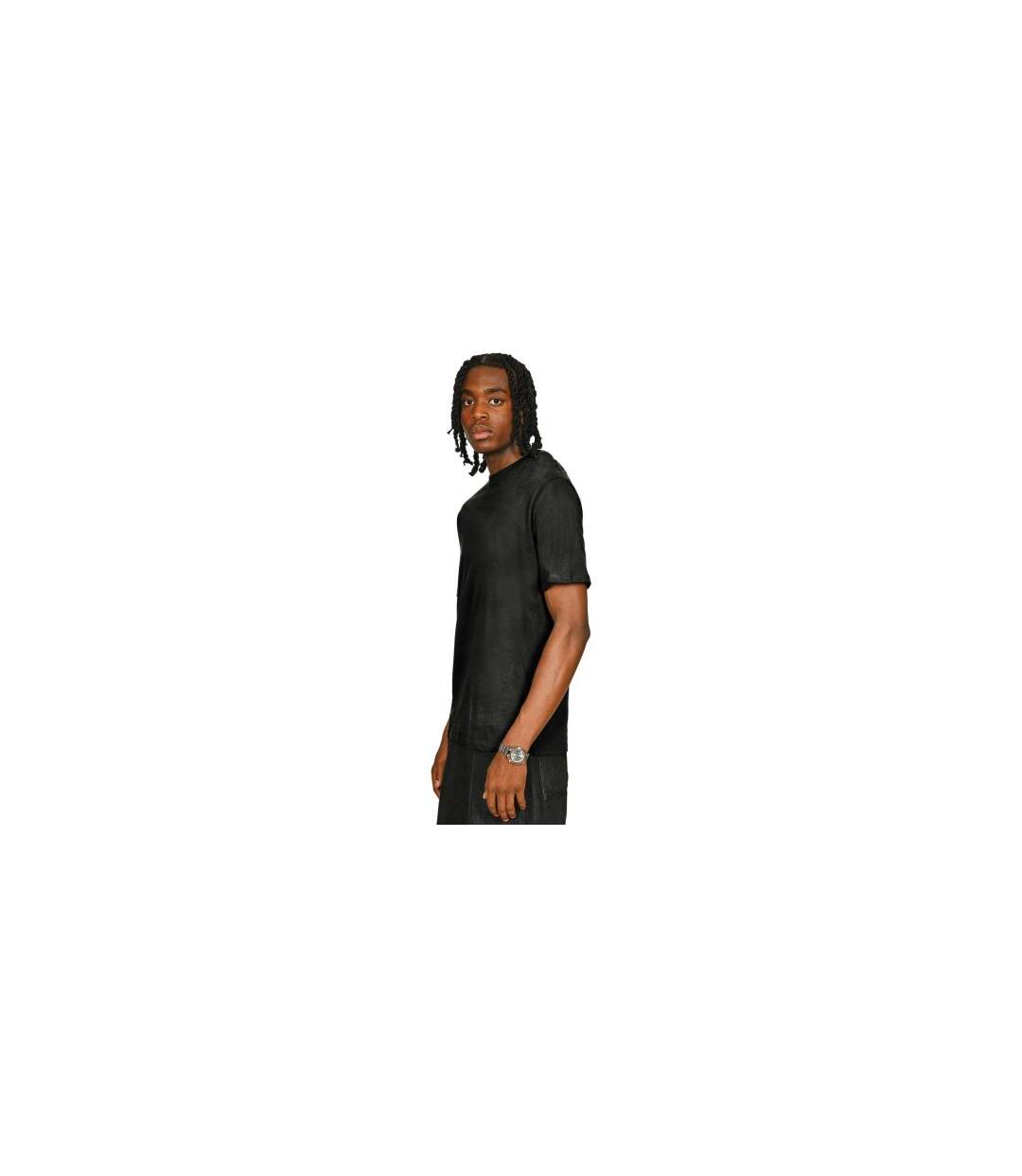 T-shirt Adulte Noir Acide Casual Classics-1