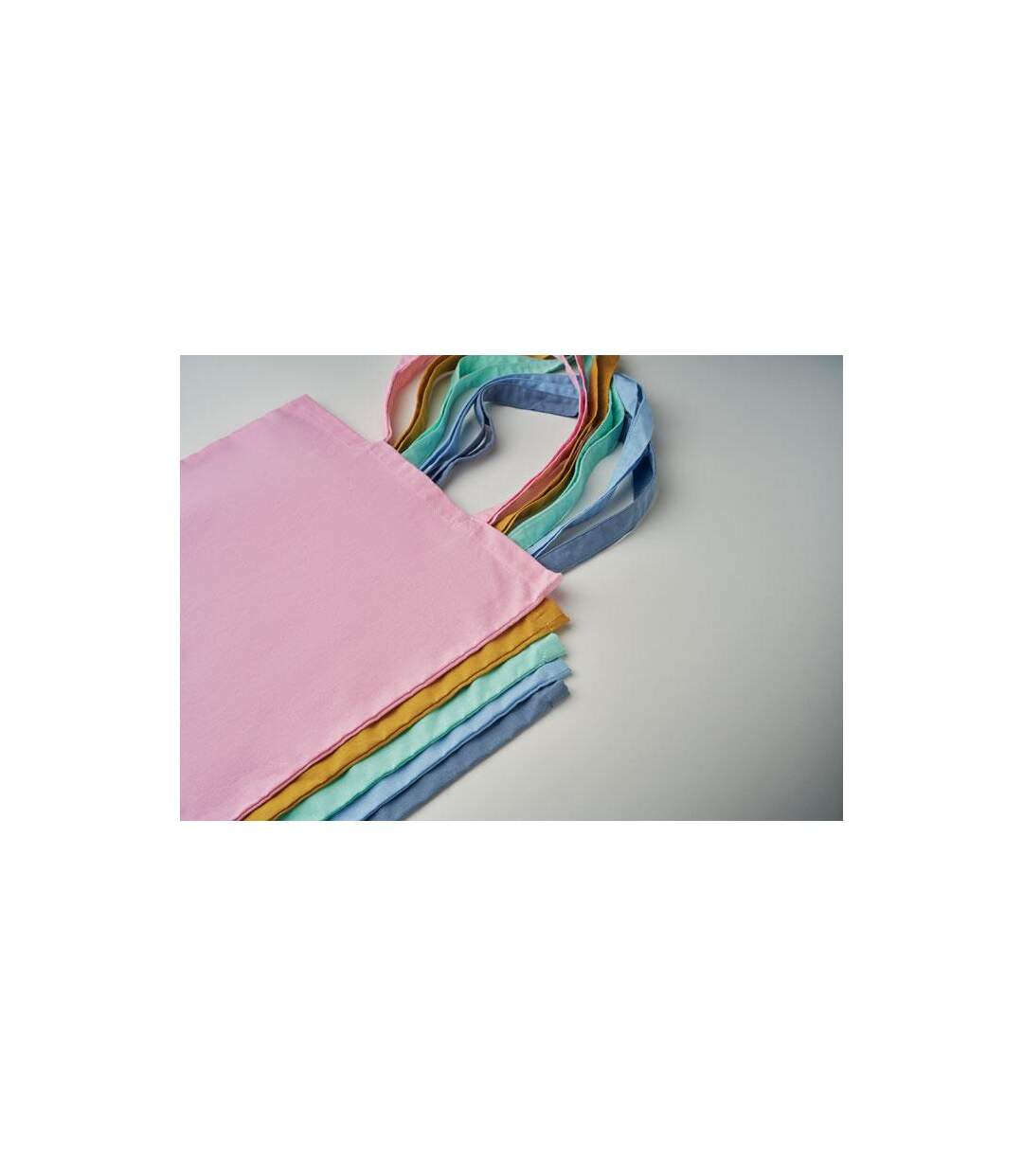 Sac De Courses Cottonel Colour + Taille Unique Rose Clair MidOcean-3