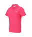 Polo Motif/style Logo Femme Rose Vif Slazenger-3
