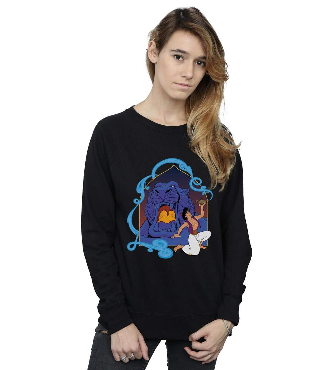 Disney - Sweat ALADDIN CAVE OF WONDERS - Femme (Noir) - UTBI13028-2