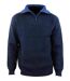 CHALLENGER PRIMO6 — Pull camionneur col camionneur marine/bleu : chaleur et style authentique-2