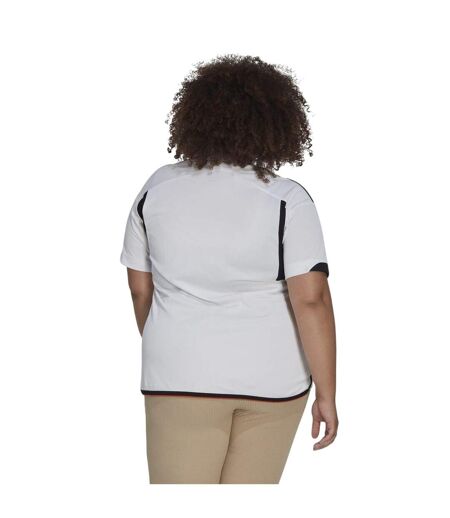 Maillot Domicile Motif/style Allemagne Femme Blanc Adidas