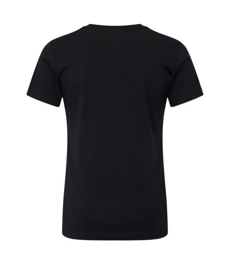 T-shirt Motif/style Logo Femme Noir Pepe Jeans