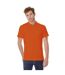 B&c Id.001 Polo À Manches Courtes Pour Hommes Orange B And C-1