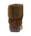 Womens/ladies Sugar Mint Suede Ankle Winter Boot Tribal Brown Rocket Dog-2