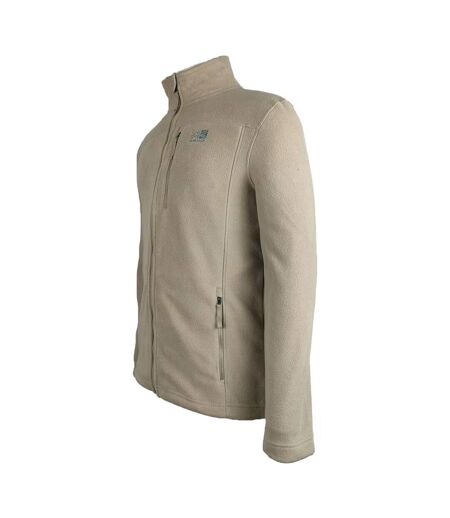 Mens Lightweight Fleece Jacket Beige Karrimor