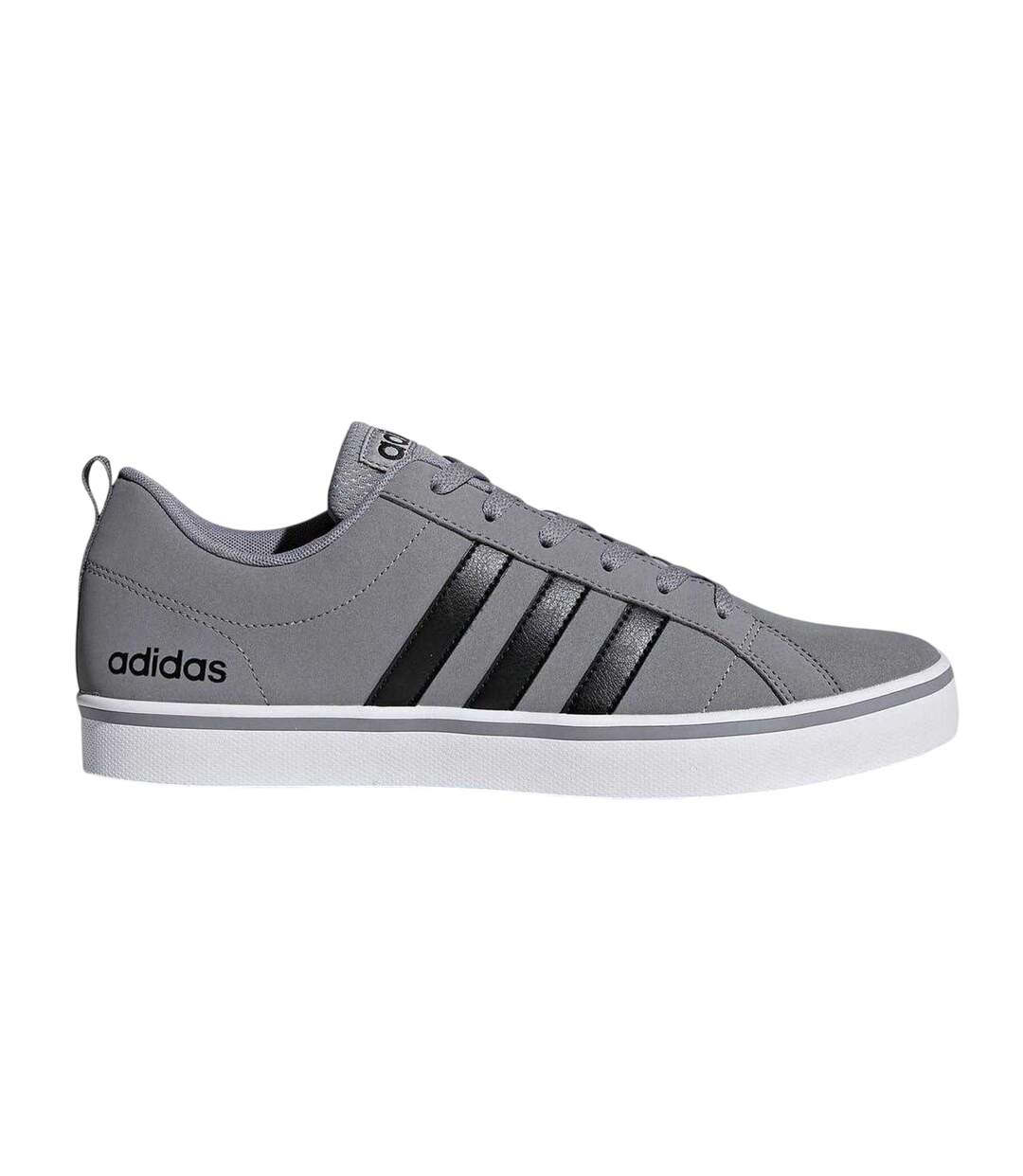 Baskets Motif/style 3 Rayures Vs Pace Homme Gris Noir Blanc Adidas-1