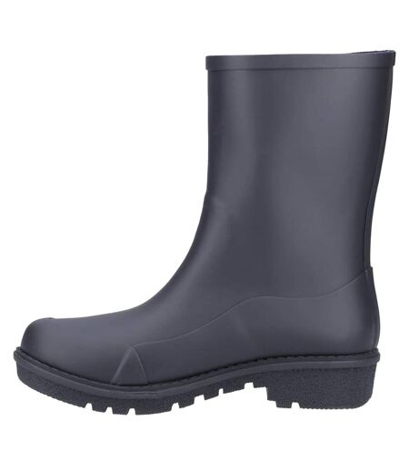 Womens/ladies wonderwelly short wellington boots midnight navy FitFlop