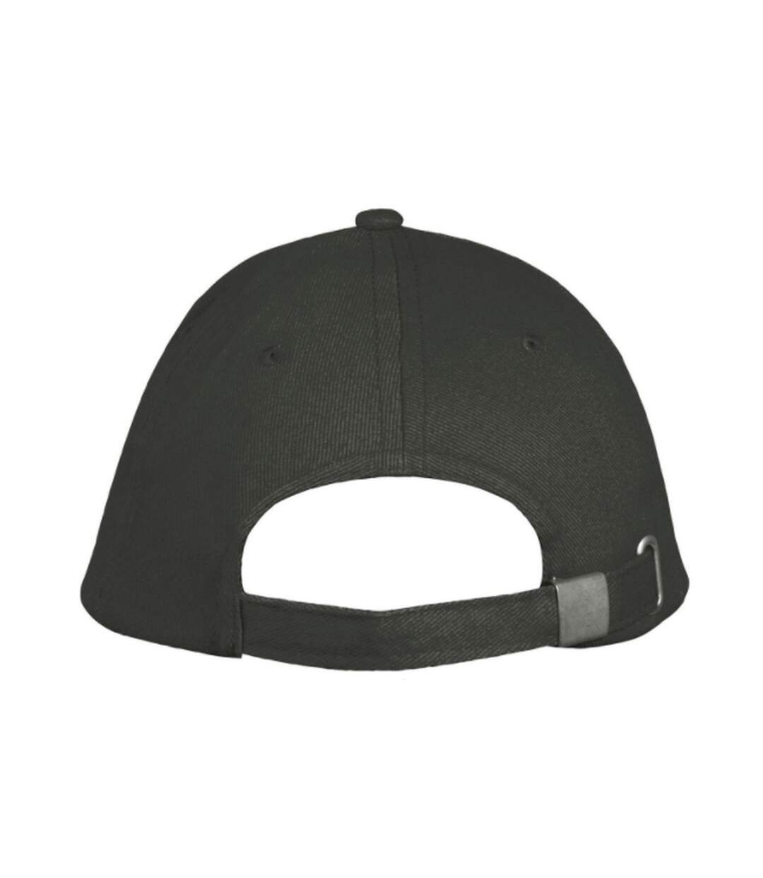 Casquette adulte unisexe gris foncé/gris clair SOLS-3