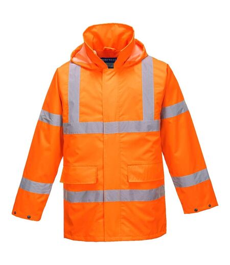 Portwest Mens S160 Lite Hi-Vis Traffic Jacket (Orange) - UTPW450