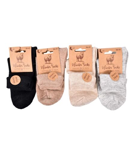 Chaussettes Femme WINTER SOCKS - Pack de 4