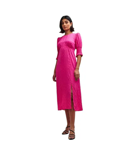 Robe Mi-longue Luna Femme Rose Nobody´s Child
