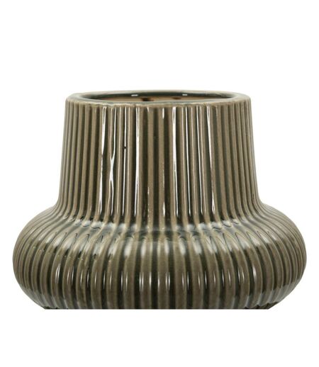 Vase Design en Céramique Armony 36cm Vert