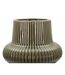 Vase Design en Céramique Armony 36cm Vert-3