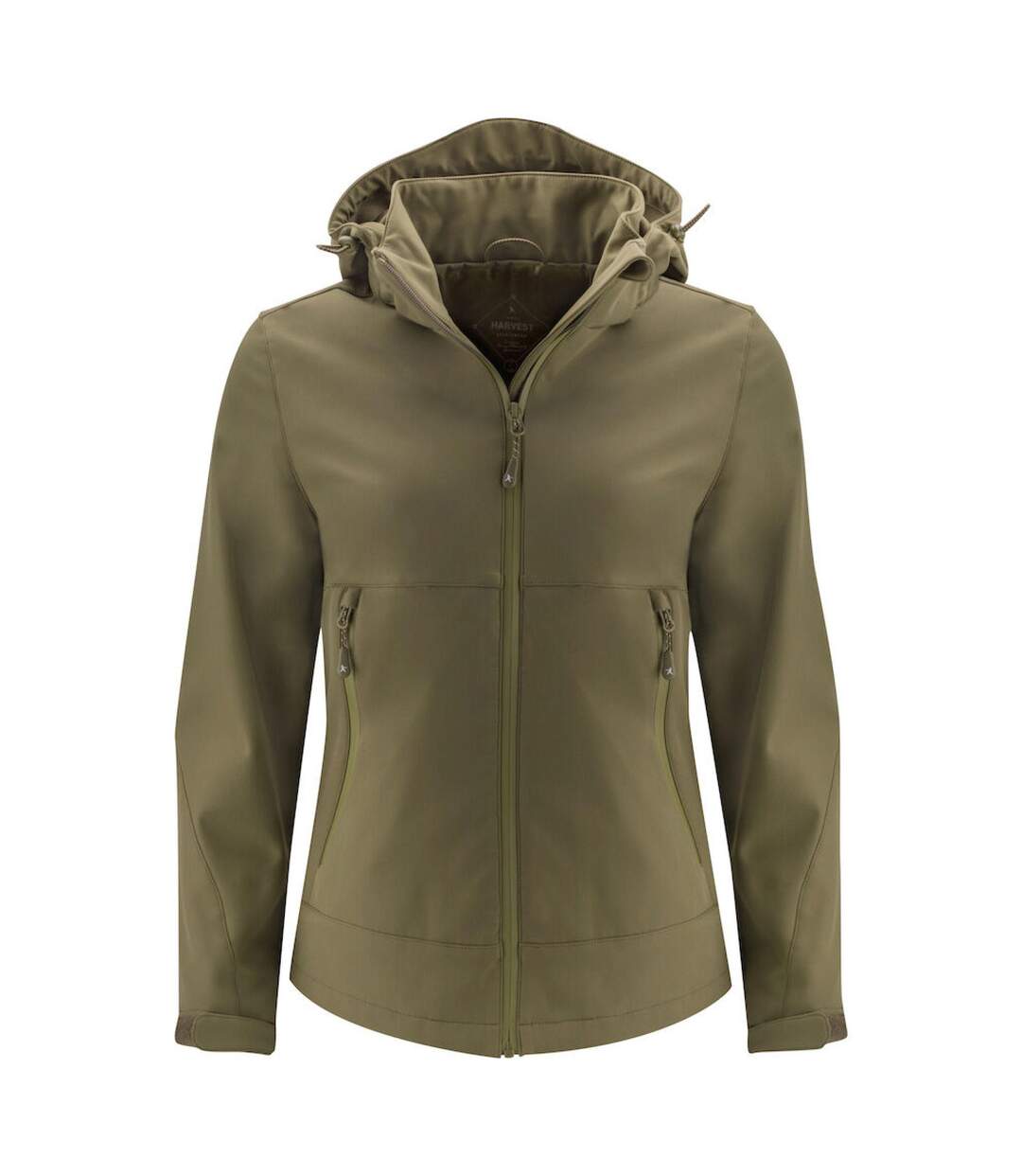 Veste Softshell Lodgetown Femme Vert Kaki Foncé James Harvest-1