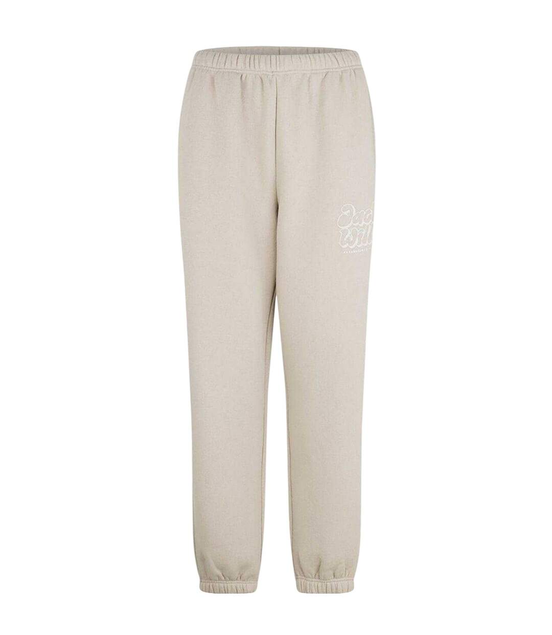 Pantalon De Jogging Motif/style Logo Bubble Femme Crème Jack Wills-1