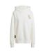 Sweat À Capuche Motif/style Real Madrid Cf 2025/2026 Homme Blanc Bleu Adidas-2
