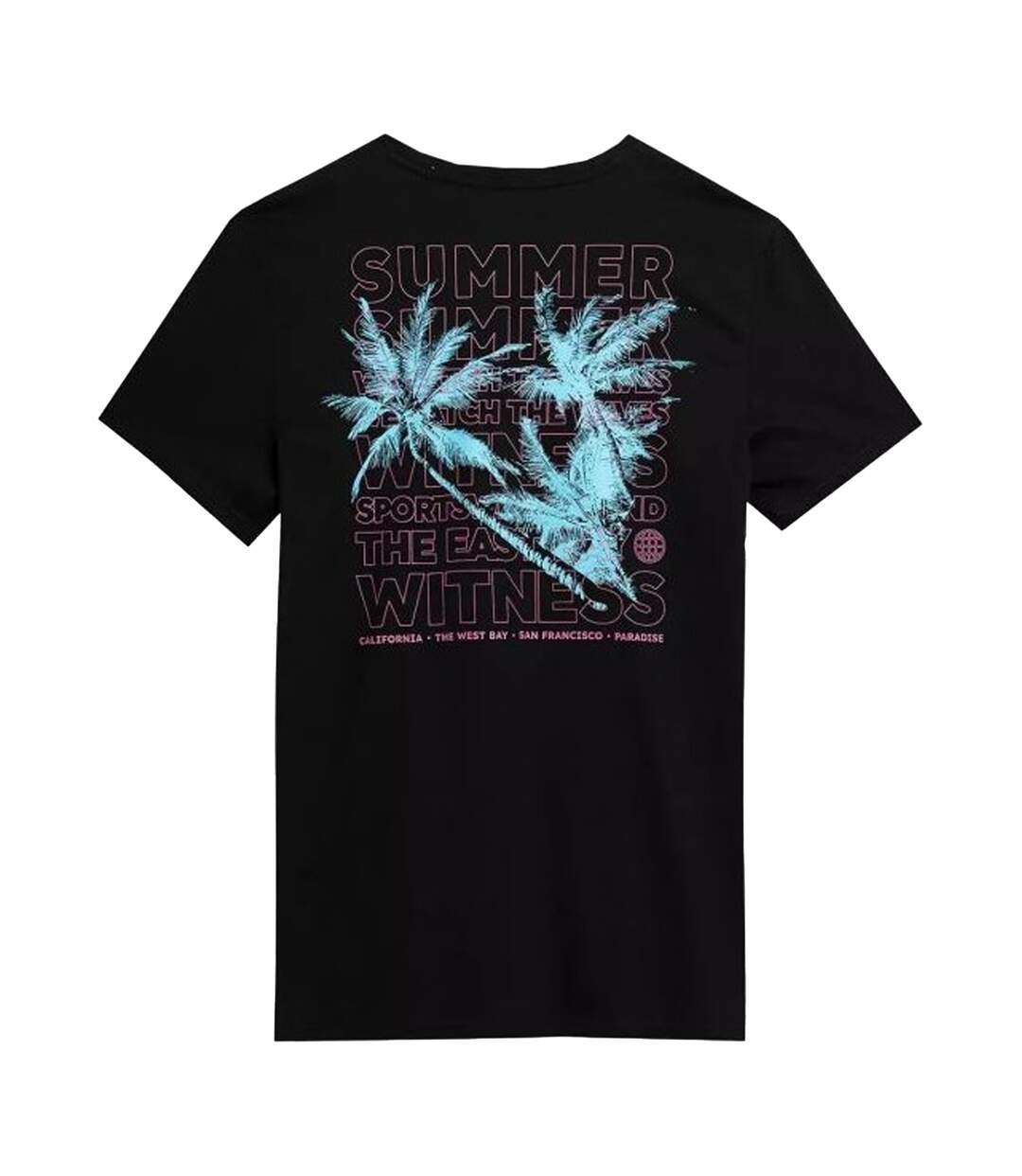 T-shirt Ss23ttshm359 Homme Noir 4F-3