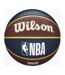 Ballon De Basket Motif/style Nba Team Tribute Cleveland Cavaliers Taille 7 Marron Bleu Marine Wilson-2