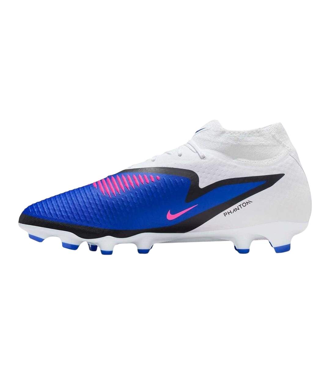 Mens Phantom 6 Academy Firm Ground Football Boots Blue White Pink Nike-3