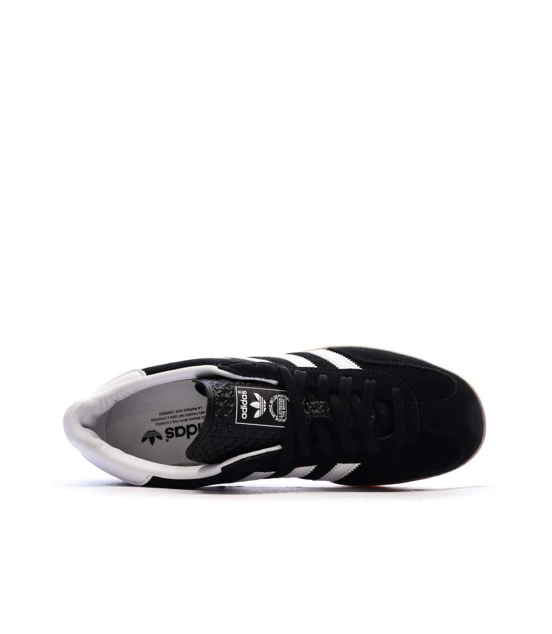 Gazelle baskets noire homme adidas-4
