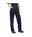 Womens/ladies Cargo Trousers Navy Portwest-1
