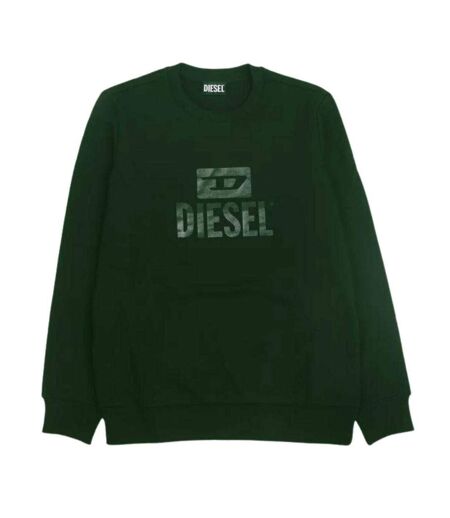 Sweat Motif/style Logo Monochrome Adulte Vert Foncé Diesel