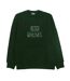 Sweat Motif/style Logo Monochrome Adulte Vert Foncé Diesel-1