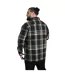 Veste Chemise Motif/style À Carreaux Falkirk Homme Noir Gris Duke-3