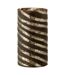 Vase Design en Verre Lignes 26cm Argent-1