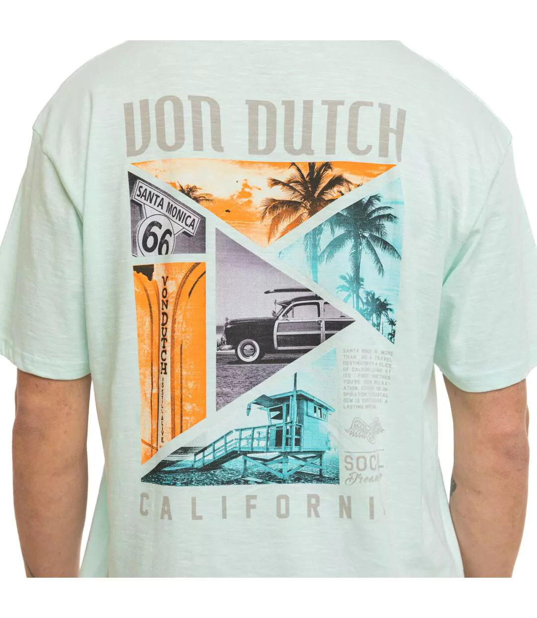 T-shirt homme comfort fit col rond Slub Jersey Dream Vondutch-4