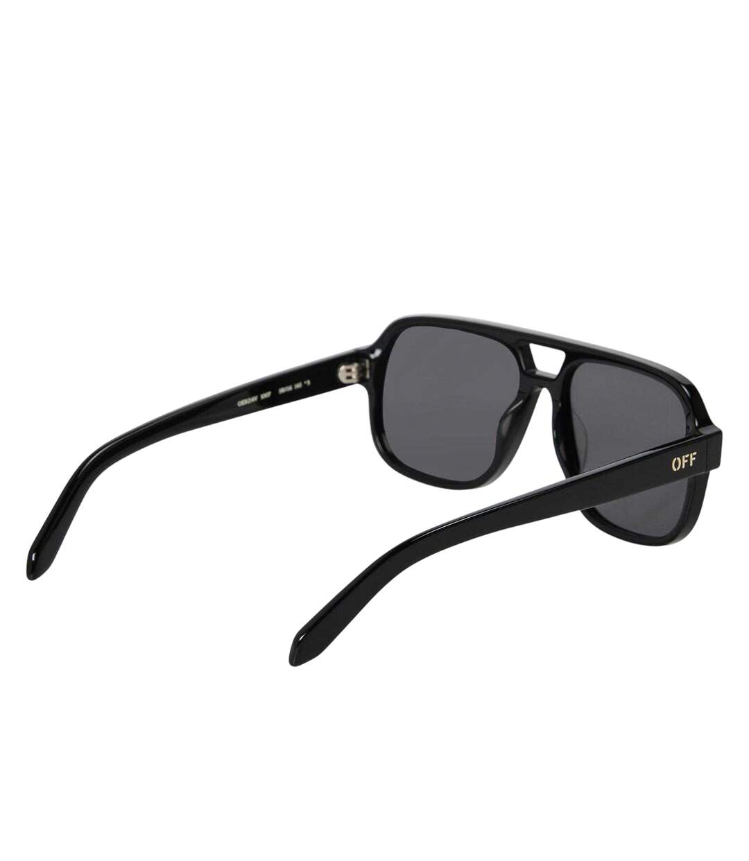 Unisex Adult Forks Sunglasses One Size Black Dark Grey Off White-2