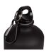 Adults Slurp Water Bottle With Carabiner 1 Litre One Size Matt Black Trespass-4