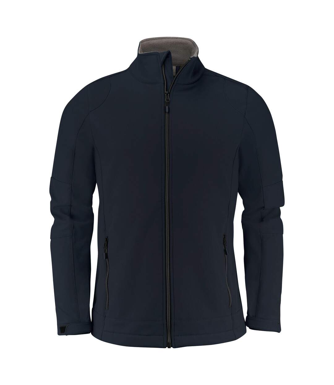 Mens Trial Soft Shell Jacket Dark Navy Printer-2
