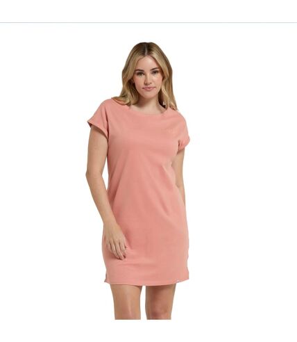 Animal Womens/Ladies Holly Jersey Natural Casual Dress (Coral) - UTMW3044