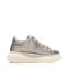 Baskets argent femme chattawak hawai-2