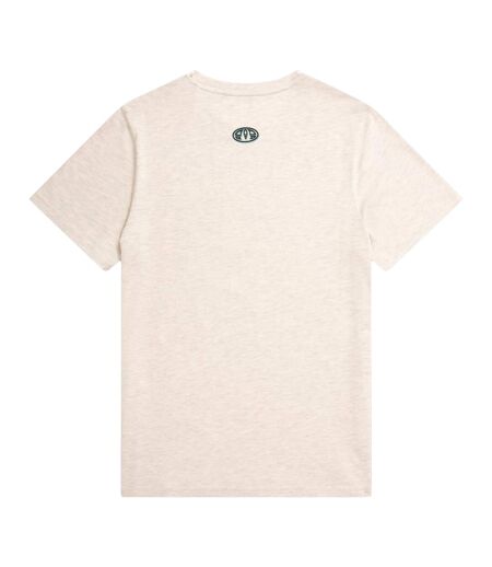 T-shirt classico homme beige Animal