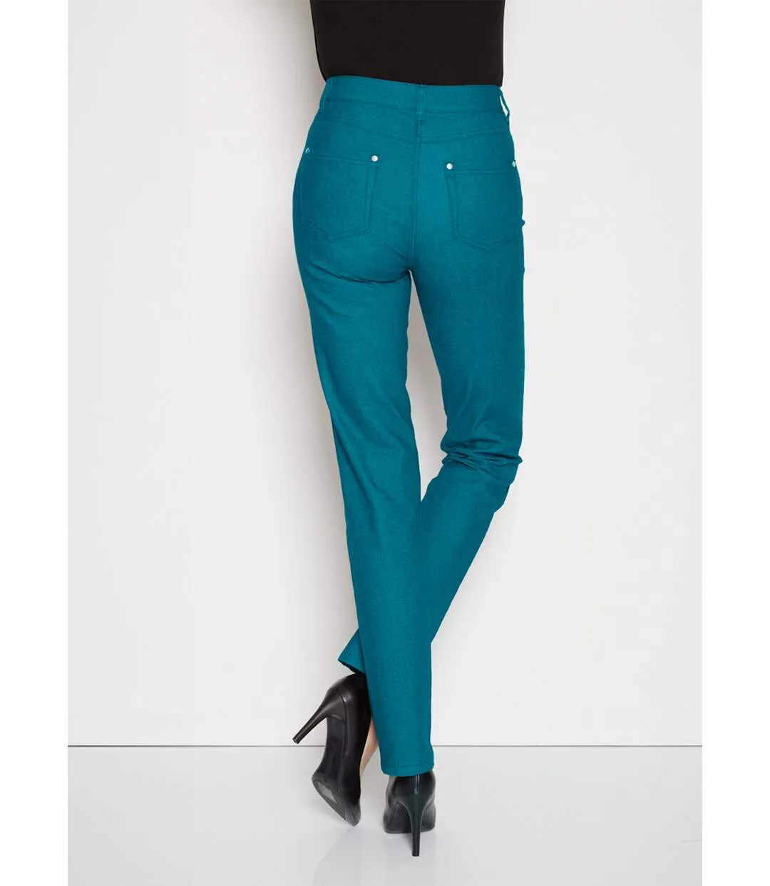 Jean couleur MORPHOSTYLE tissu stretch-2