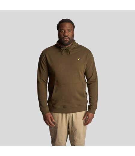 Sweat À Capuche Homme Marron Clair Lyle & Scott
