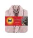 Ladies Soft Fleece Warm Bathrobe Dressing Gown for Winter-2