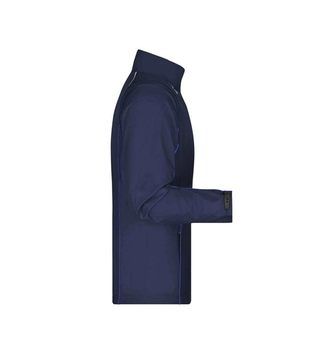 Veste Softshell Homme Bleu Marine Bleu Roi James And Nicholson-3