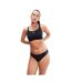 Maillot De Bain 2 Pièces Placement Femme Noir Bleu Speedo-2