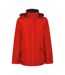Womens/ladies america padded parka red Roly-1