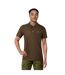 Polo Uni Manches Courtes En Coton Bio Homme Kaki Lyle & Scott-4