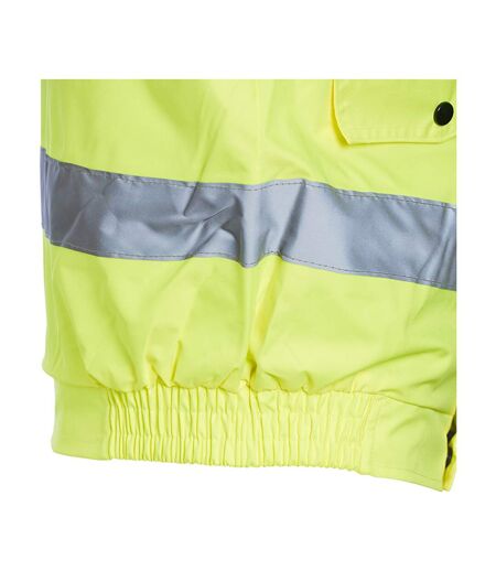 Adults Hi-viz Bomber Jacket Yellow Blackrock