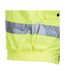 Adults Hi-viz Bomber Jacket Yellow Blackrock-3